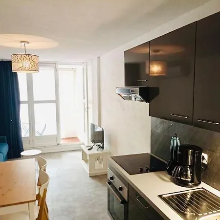 Studio Tout Confort Climatise Avec Wifi A 2Mn A Pied De La Plage Agde Exterior foto
