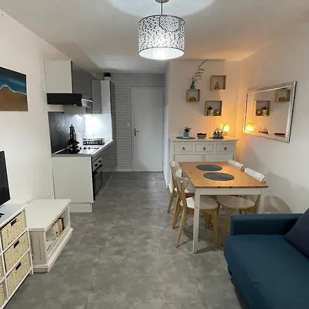 Studio Tout Confort Climatise Avec Wifi A 2Mn A Pied De La Plage Agde Exterior foto